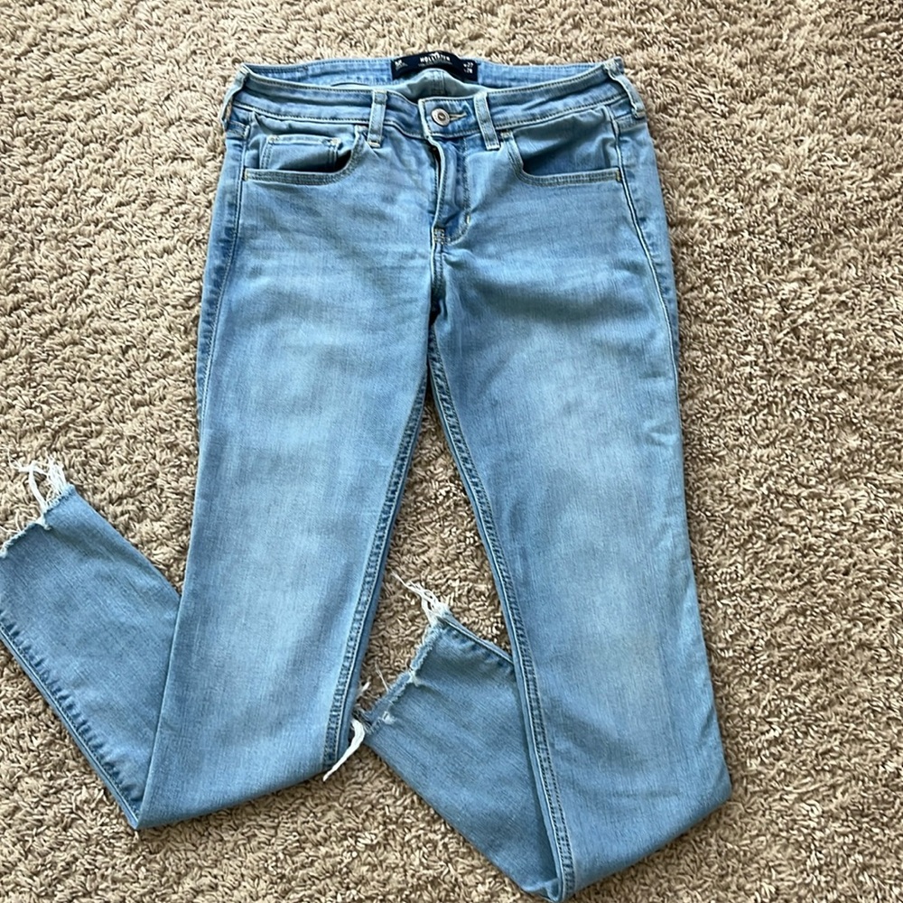 Hollister low rise super skinny jeans 5R